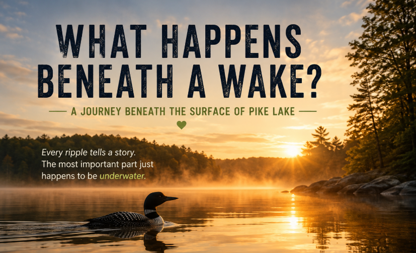 Pike Lake Loon Project Wake Surf